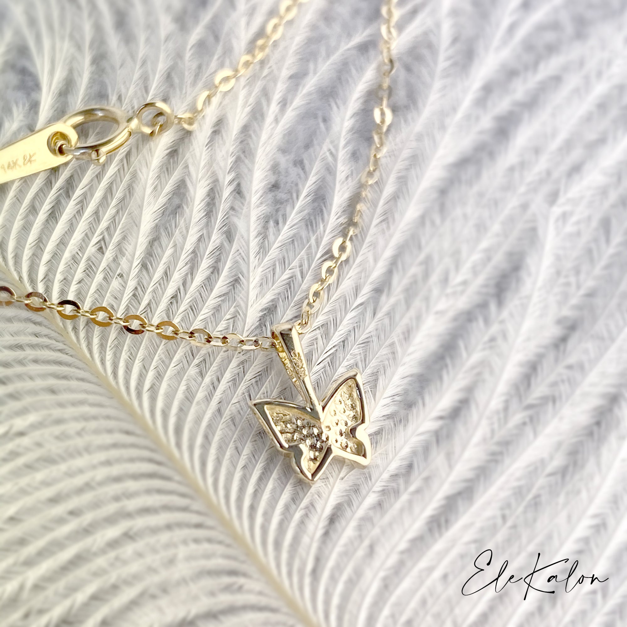 Bella Butterfly Necklace for Kids - Small necklace for children – Holly  Yashi